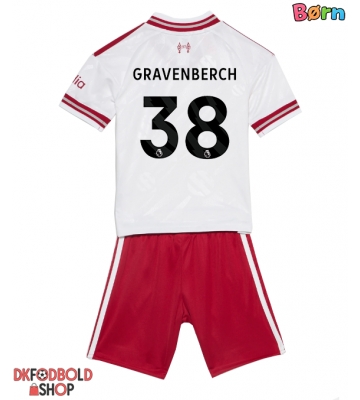Liverpool Ryan Gravenberch #38 Udebanesæt Børn 2026-27 Kort ærmer (+ korte bukser)